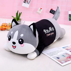 Cartoon Dog Pillow Plush Toy