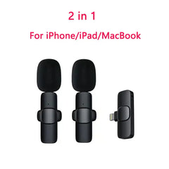 2 in 1 Lavalier Wireless Microphone