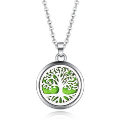 Tree Of Life Aroma Box Necklace