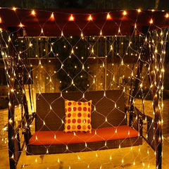 Swing Net Mesh Solar Fairy Lights