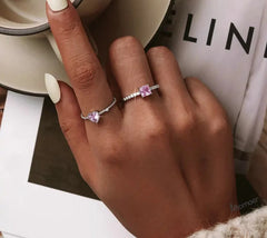 Pink Love Ring