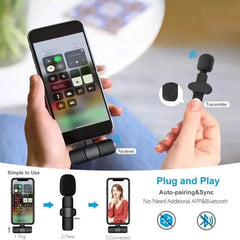 Plug & Pay Lavalier Wireless Microphone