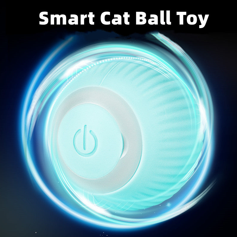 Blue Smart Cat Ball Toys