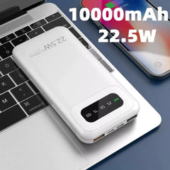 White Portable Power Bank